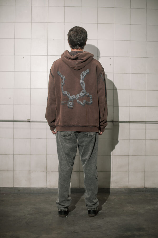 Hoodie inverted cross - Imagen 2