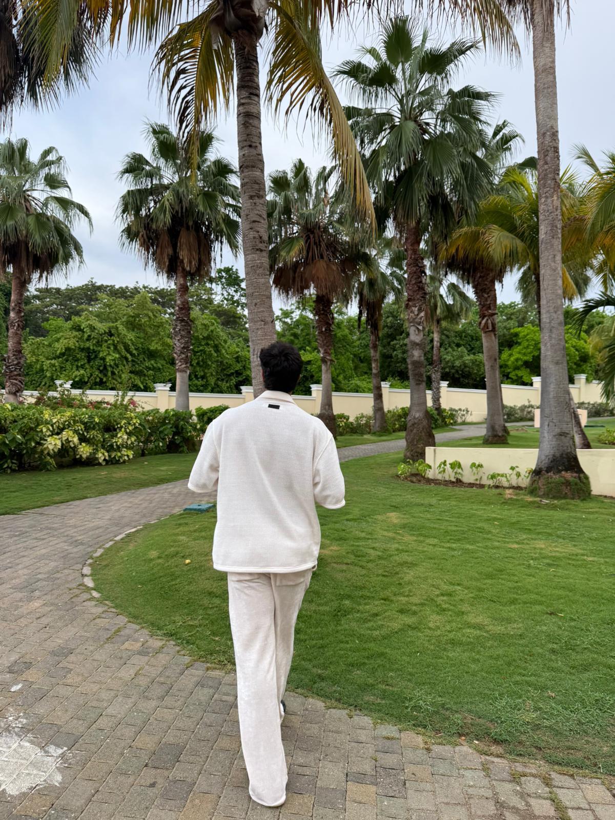 Pant chenille Crem - Imagen 4